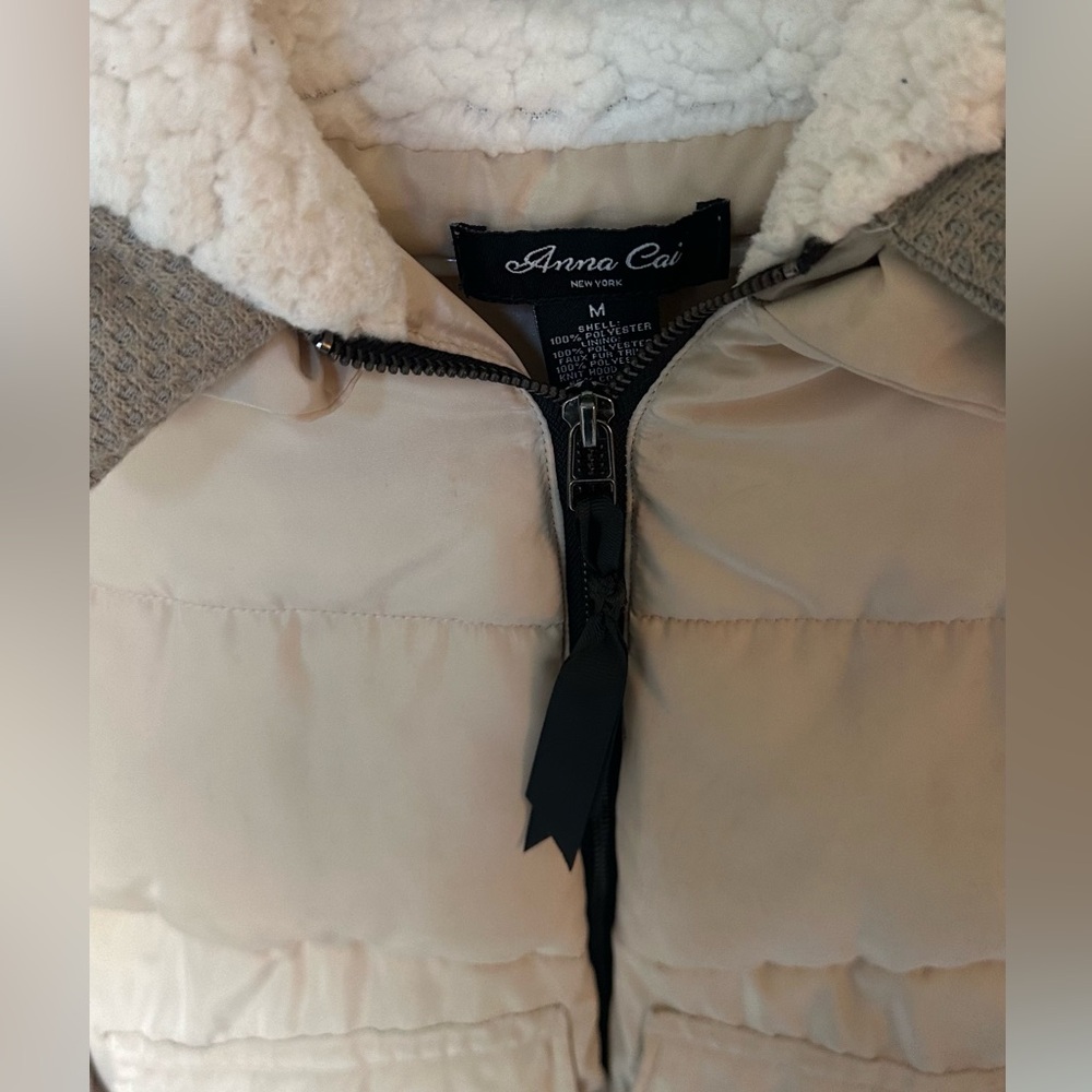 White Puffer Jacket - image 2